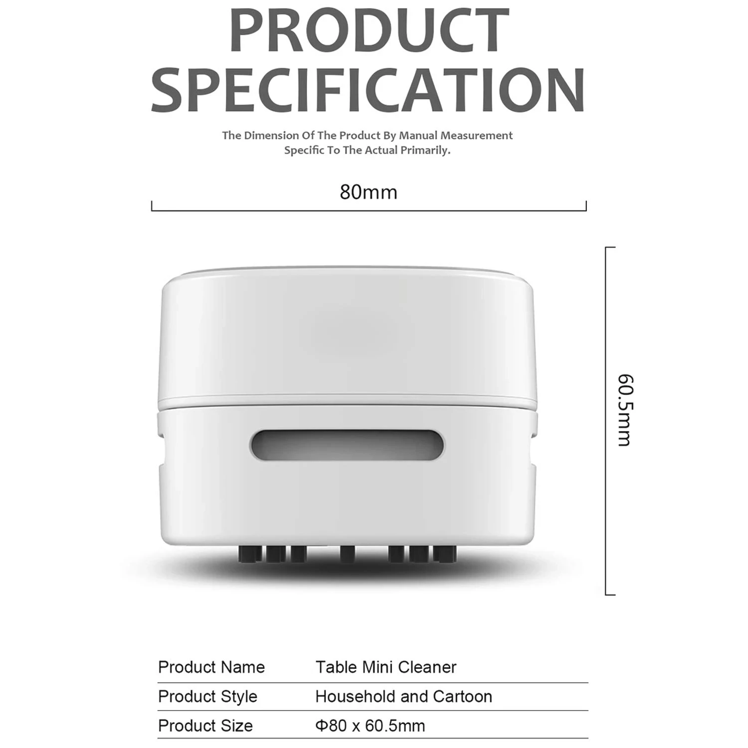 Mini odkurzacz biurkowy do komputera i samochodu ✨